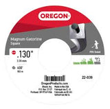 Oregon # 22-030 Magnum Gatorline Square Trimmer Line, .130 inch by 600 Foot